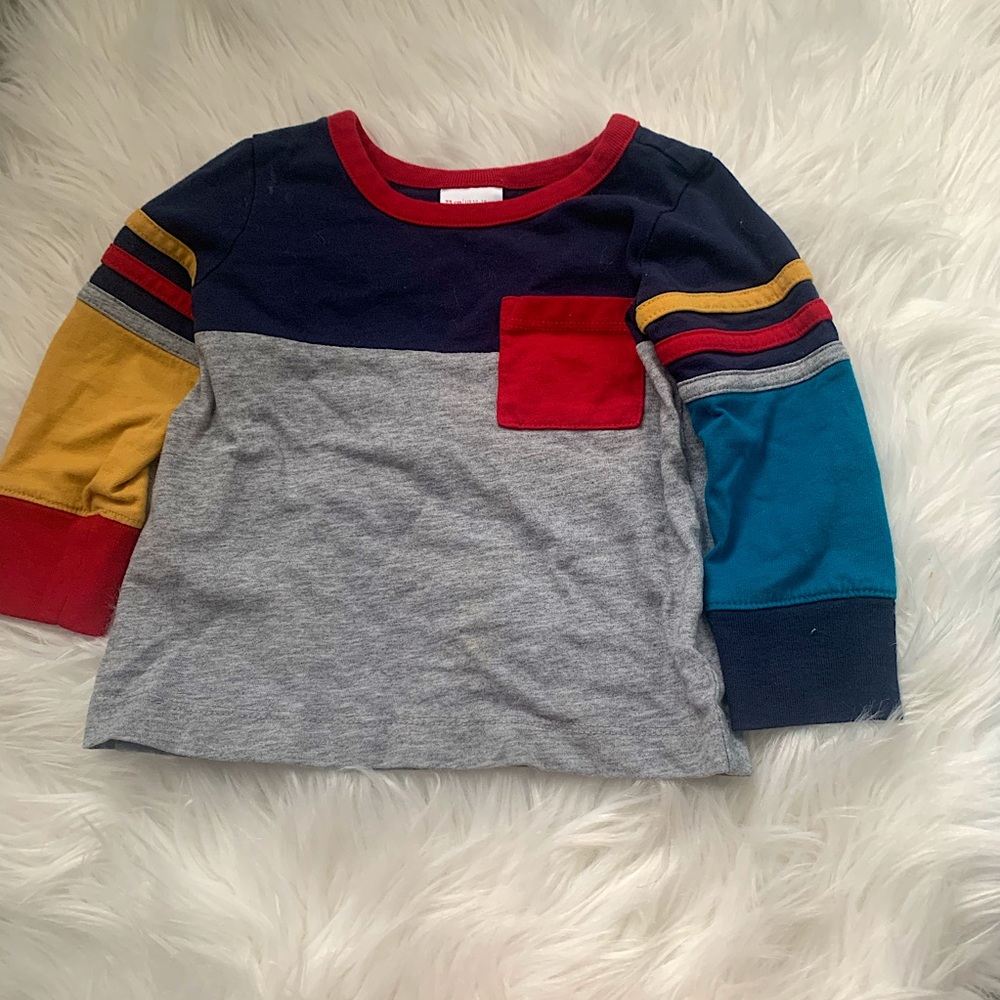 Hanna Andersson Stripe Cotton Long Sleeve 12-18M